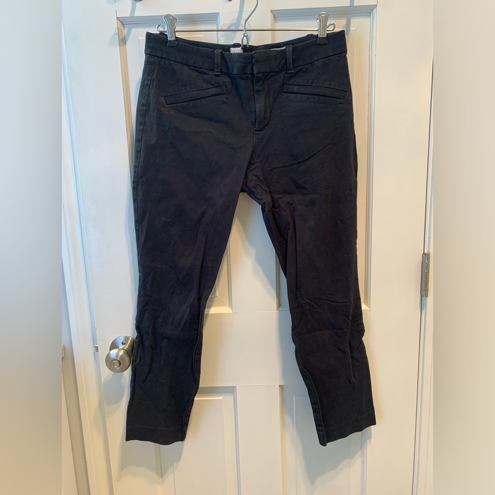 Gap black skinny ankle pants